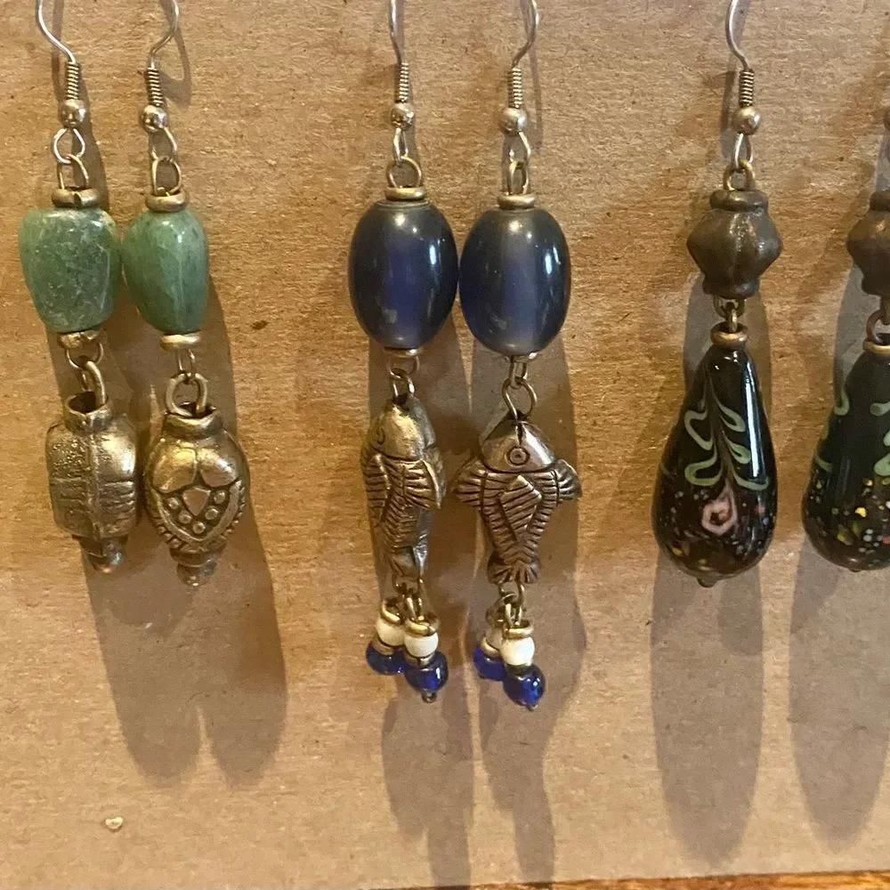 Boho Drop Earrings (3)